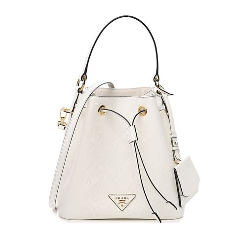 prada saffiano handbag white|prada bag sale.